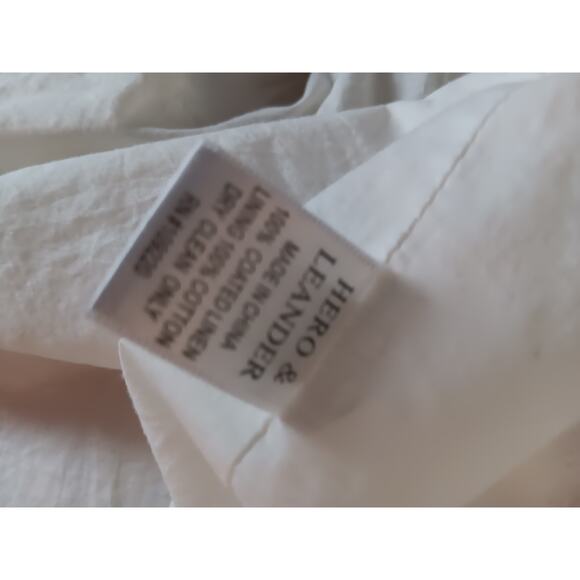 Anthropologie Hero & Leander Cream linen blazer jacket, lined Large - Picture 6 of 6